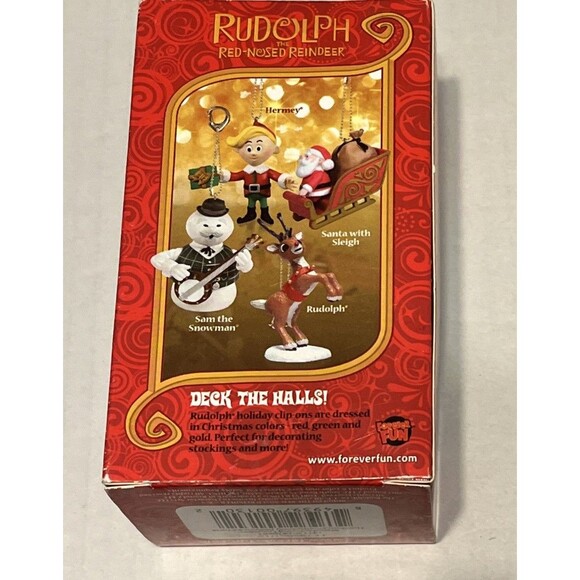 Rudolph The Red Nosed Reindeer "Sam the Snowman" Christmas Ornament Forever Fun - Picture 5 of 9